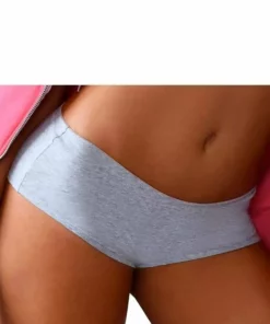 Bench. Panty (2 Stück) aus Baumwolle Grau-meliert, Marine, Rot