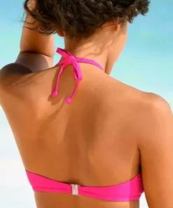 Bench. Bustier-Bikini mit Ziereinsatz vorne Pink, Weiß 9 Bench. Bustier-Bikini mit Ziereinsatz vorne Pink, Weiß -Bench Geschäft 18558698