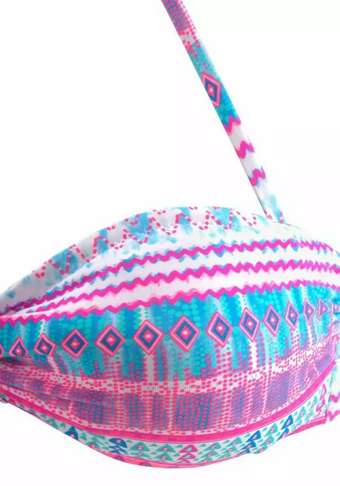 Bench. Bandeau-Bikini mit geraffter Mitte 3 Bench. Bandeau-Bikini mit geraffter Mitte – Bild 3
