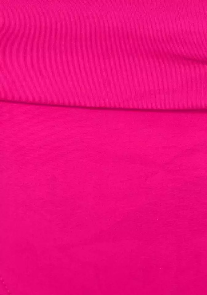 Bench. Bügel-Bandeau-Bikini mit buntem Flechtdetail Weiß, Pink, Schwarz 5 Bench. Bügel-Bandeau-Bikini mit buntem Flechtdetail Weiß, Pink, Schwarz – Bild 5