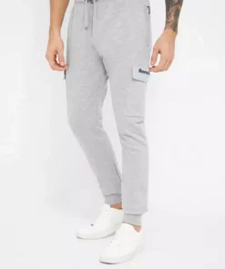 Bench. Jogginghose »Fargo« Stickerei, weiches Innenfinish Grey marl, Schwarz