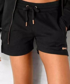 Bench. Relaxshorts mit kurzen Seitenschlitzen Mauve-meliert, Schwarz, Jeans-meliert, Beige-meliert