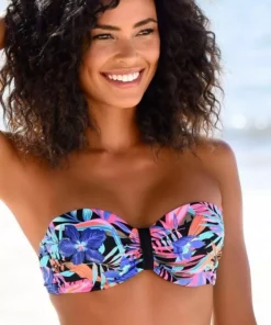 Bench. Bandeau-Bikini-Top »Pitch«, mit farbenfrohem Druck -Bench Geschäft 29465808