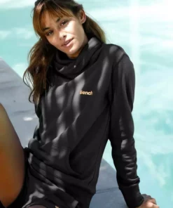 Bench. Sweatshirt mit Stehkragen in Layeroptik Beige-meliert, Mauve-meliert, Jeans-meliert, Schwarz -Bench Geschäft 2a8da7e2 72ab 5a51 9495 0d4ce82aad77