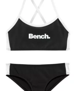 Bench. Bustier-Bikini mit gekreuzten Trägern Blau-weiß, Türkis-schwarz, Pink-schwarz, Schwarz-weiß 11 Bench. Bustier-Bikini mit gekreuzten Trägern Blau-weiß, Türkis-schwarz, Pink-schwarz, Schwarz-weiß -Bench Geschäft 31421467
