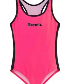 Bench. Badeanzug, mit Logoprint Pink-schwarz, Türkis-schwarz, Schwarz-weiß -Bench Geschäft 31422110