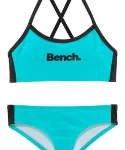 Bench. Bustier-Bikini mit gekreuzten Trägern Blau-weiß, Türkis-schwarz, Pink-schwarz, Schwarz-weiß 10 Bench. Bustier-Bikini mit gekreuzten Trägern Blau-weiß, Türkis-schwarz, Pink-schwarz, Schwarz-weiß -Bench Geschäft 31422267