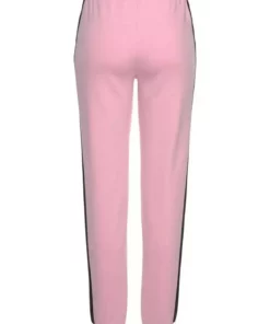 Bench. Sweathose mit Seitenstreifen und schmalem Bein Schwarz, Mint-schwarz, Rosa-schwarz, Anthrazit-meliert-schwarz -Bench Geschäft 31706233