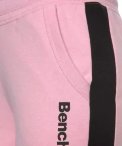 Bench. Sweathose mit Seitenstreifen und schmalem Bein Schwarz, Mint-schwarz, Rosa-schwarz, Anthrazit-meliert-schwarz -Bench Geschäft 31708221