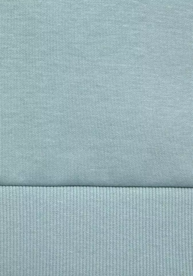 Bench. Kapuzensweatshirt mit Seitenstreifen und Kängurutasche Rosa-schwarz, Anthrazit-meliert-schwarz, Ecru-schwarz, Mint-schwarz 7 Bench. Kapuzensweatshirt mit Seitenstreifen und Kängurutasche Rosa-schwarz, Anthrazit-meliert-schwarz, Ecru-schwarz, Mint-schwarz – Bild 7