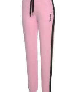 Bench. Sweathose mit Seitenstreifen und schmalem Bein Schwarz, Mint-schwarz, Rosa-schwarz, Anthrazit-meliert-schwarz -Bench Geschäft 31709397