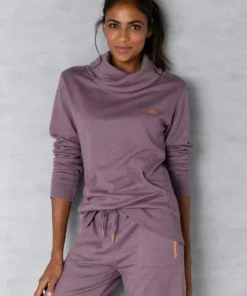 Bench. Sweatshirt mit Stehkragen in Layeroptik Beige-meliert, Mauve-meliert, Jeans-meliert, Schwarz -Bench Geschäft 32943360