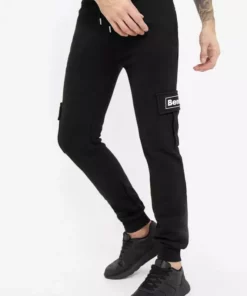 Bench. Jogginghose »Linus 2« Stickerei, weiches Innenfinish Navy, Grey marl, Schwarz, Charcoal Marl