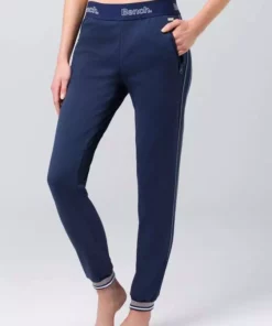 Bench. Relaxhose mit Seitenstreifen Schwarz, Marine -Bench Geschäft 33715135