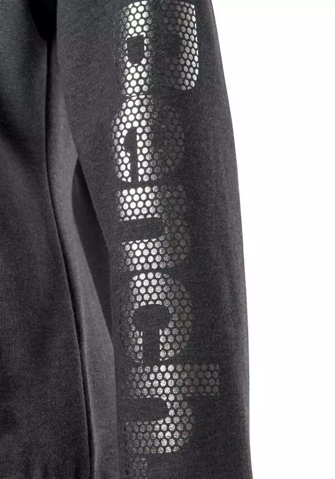 Bench. Kapuzensweatjacke mit gestreiften Bündchen 6 Bench. Kapuzensweatjacke mit gestreiften Bündchen – Bild 6