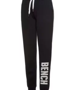 Bench. Sweathose »Contrast« mit kontrastfarbenem Logoprint Navy-pink, Schwarz-weiß, Grau-meliert-pfirsich -Bench Geschäft 34282361