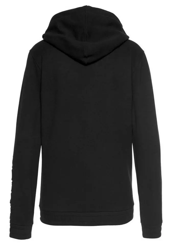 Bench. Kapuzensweatjacke aus Piqué mit 3D-Logoschriftzug Ecru, Black, Old rose 4 Bench. Kapuzensweatjacke aus Piqué mit 3D-Logoschriftzug Ecru, Black, Old rose – Bild 4