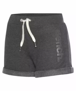 Bench. Shorts mit Tapestreifen und Logodruck in Metalloptik -Bench Geschäft 35025402