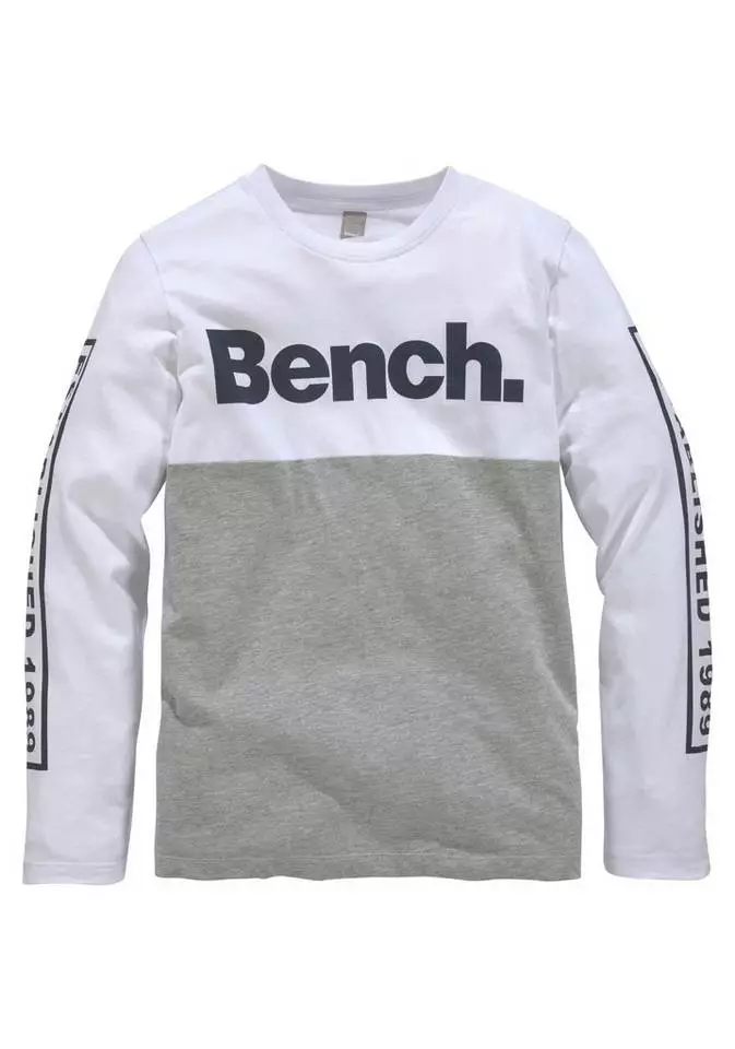 Bench. Langarmshirt mehrfarbig und mit Drucken 2 Bench. Langarmshirt mehrfarbig und mit Drucken – Bild 2