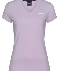 Bench. V-Shirt »RACHEL« mit Logopatch im Kontrast Lilac, White, Grey, Mint -Bench Geschäft 37bec66a 61c5 571a 9e1d 0ff2fcce5ac9