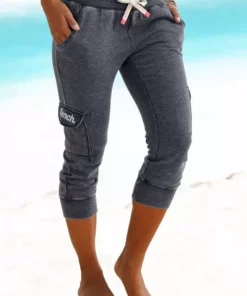 Bench. 3/4-Sweathose mit Cargotaschen