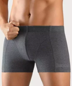 Bench. Boxer (4 Stück) in der Dose Navy | anthrazit-meliert | rot | schwarz, Blau | anthrazit-meliert | petrol | bordeaux, Schwarz, Schwarz | türkis | orange | lila -Bench Geschäft 42bda50a 2c58 5ba2 9495 c3a42731bc95