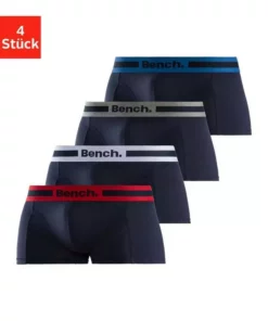 Bench. Hipster (4 Stück) mit Overlock-Nähten vorn Rot | grau-meliert | navy | schwarz, Schwarz-anthrazit-meliert, Navy-rot | navy-grau-meliert | navy-blau | navy-weiß, Blau | bordeaux | anthrazit | petrol -Bench Geschäft 4a05a2e0 5cc4 5311 a647 8d13411d6832