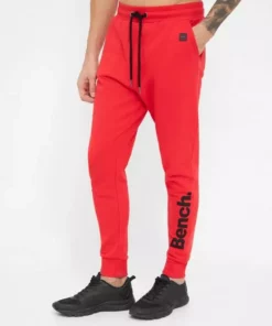 Bench. Jogginghose »Equip« Stickerei, weiches Innenfinish Red, Schwarz