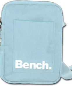 Bench. Umhängetasche »D2OTI304H Bench sportliche MiniBag Umhängetasche« (Umhängetasche), Damen, Jugend Tasche aus Nylon, Größe ca. 14cm in blau