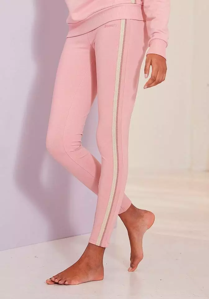 Bench. Leggings Rosé, Beige-melange, Schwarz 12 Bench. Leggings Rosé, Beige-melange, Schwarz – Bild 12