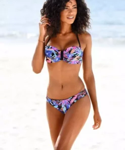 Bench. Bandeau-Bikini-Top »Pitch«, mit farbenfrohem Druck