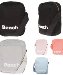 Bench. Umhängetasche »Damen Umhängetasche Freizeit Messenger Schultertas« Hellblau, Oliv/gold, Hellgrau, Rosa -Bench Geschäft 71661ca9 af94 5520 b42b 06a6a5eaa594