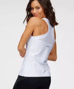 Bench. Sporttop mit Mesh-Einsatz Schwarz, Weiß, Nougat -Bench Geschäft 753e0a48 0feb 5069 89c4 ef89e973bcb9