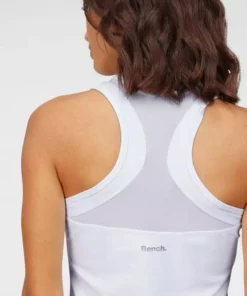 Bench. Sporttop mit Mesh-Einsatz Schwarz, Weiß, Nougat -Bench Geschäft 759600fe a8b9 57ef 95ef 96c7834799c1