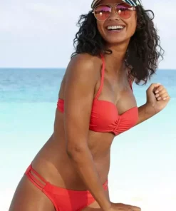 Bench. Bikini-Hose »Perfect« Oliv, Schwarz, Rot