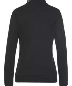 Bench. Sweatjacke mit glänzender Logostickerei am Stehkragen Schwarz, Ecru, Hellgrau-melange -Bench Geschäft b62cd17a a28e 5918 ad2f cdcd5e09720c