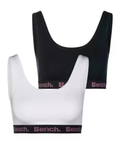 Bench. Bustier (Packung, 2 Stück) mit Logo-Webbündchen