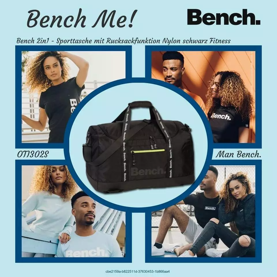 Bench. Sporttasche »D2OTI302S Bench multifunktionale Reisetasche« (Sporttasche) 2 Bench. Sporttasche »D2OTI302S Bench multifunktionale Reisetasche« (Sporttasche) – Bild 2