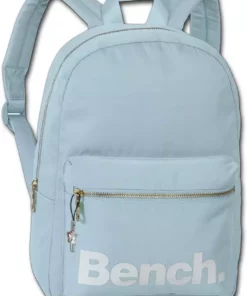 Bench. Cityrucksack »D2ORI304H Bench hellblauer Rucksack Nylon« (Freizeitrucksack), Damen, Jugend Freizeitrucksack, Cityrucksack Nylon, blau, Größe ca. 35cm