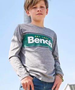 Bench. Langarmshirt in melierter Optik -Bench Geschäft cf18821b d606 580a b053 43c60204406a