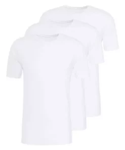 Bench. T-Shirt (3er-Pack) super geeignet zum Drunterziehen, perfekte Passform, aus elastischer Baumwolle Weiß, Schwarz, Schwarz | navy | grau-meliert -Bench Geschäft d72ad673 3691 502f a9ae a8036729d615