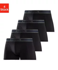 Bench. Boxer (4 Stück) mit Overlock-Nähten vorn Schwarz-anthrazit-meliert, Rot | grau-meliert | navy | schwarz, Blau | bordeaux | anthrazit | petrol, Navy-blau | navy-grau-meliert | navy-rot | navy-weiß -Bench Geschäft df2e745e 96e7 5c5d 8575 1997ce4f30b2