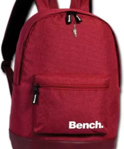 Bench. Freizeitrucksack »D2ORI301R Bench Daypack Rucksack Backpack weinrot« (Freizeitrucksack), Damen, Jugend Freizeitrucksack, Sporttasche Polyester, grün, rot, Größe ca. 42cm