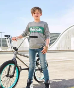 Bench. Langarmshirt in melierter Optik -Bench Geschäft e67e980e abed 5914 acf0 f5c0ac985f28