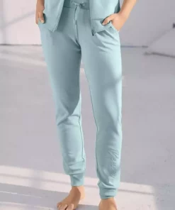 Bench. Sweathose mit glitzender Logostickerei Mint, Marine, Beere